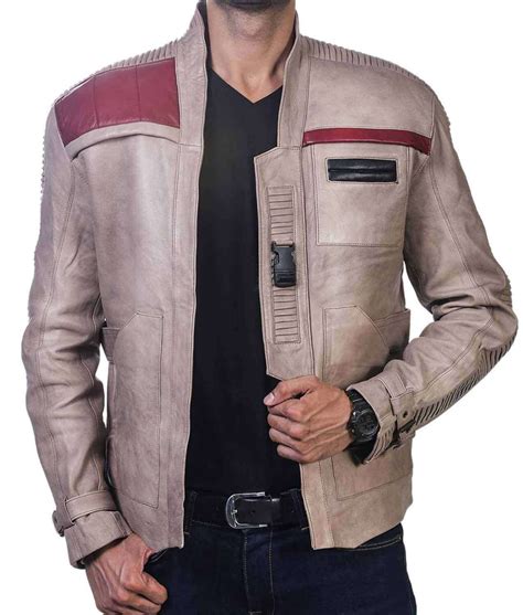 finn leather jacket replica|The Force Awakens Star Wars Finn Jacket .